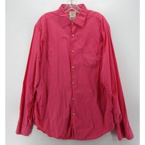 Masons Shirt XL Button Down Shirt Maker Pocket Preppy Woven Cotton